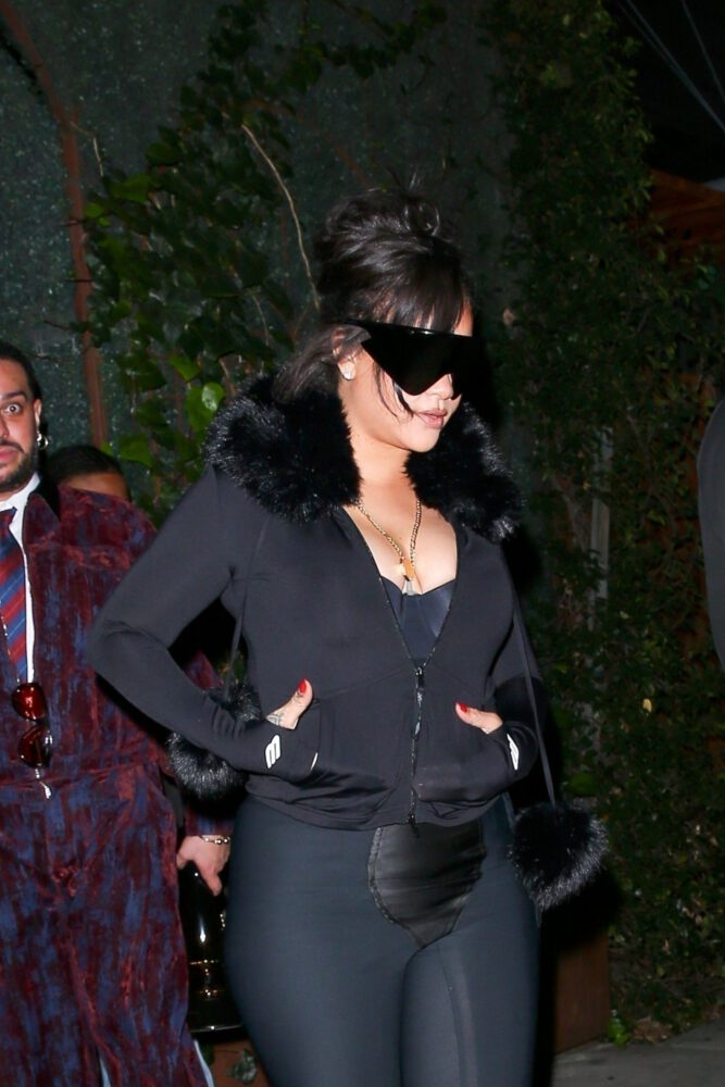 Rihanna Booty Sheer Leggings Dot Dot Lounge Hollywood