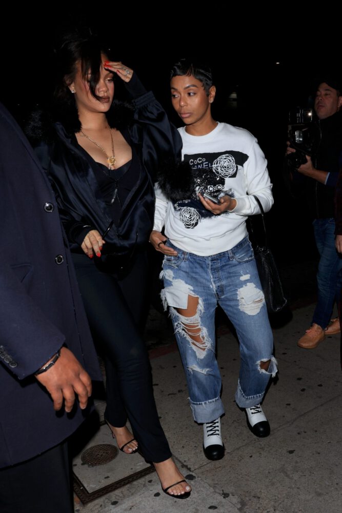 Rihanna Booty Sheer Leggings Dot Dot Lounge Hollywood