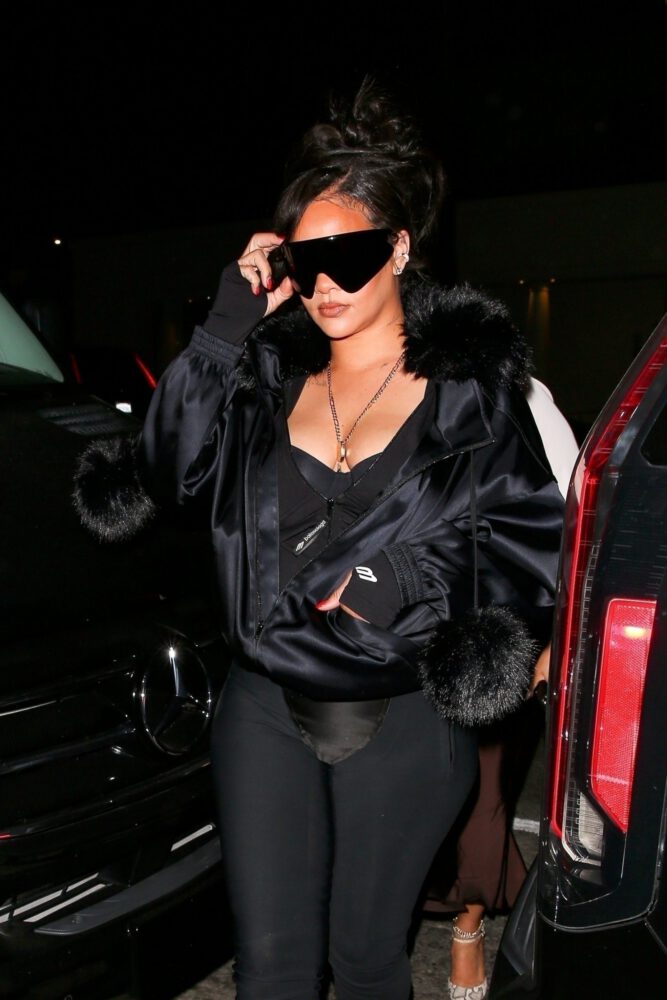 Rihanna Booty Sheer Leggings Dot Dot Lounge Hollywood