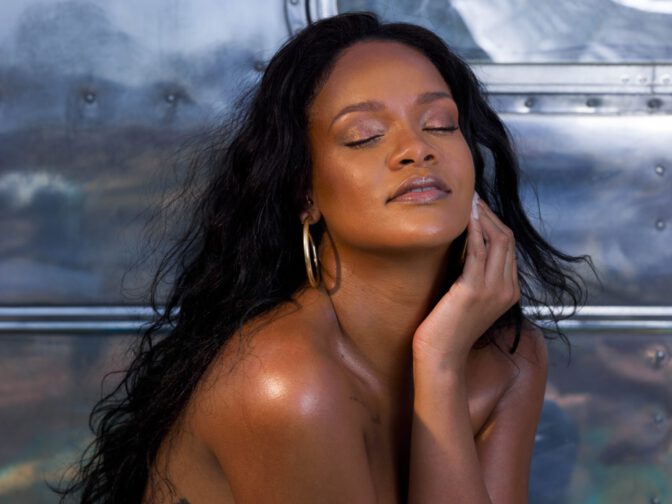 Rihanna Topless Nipslip Fenty Beauty Uncensored