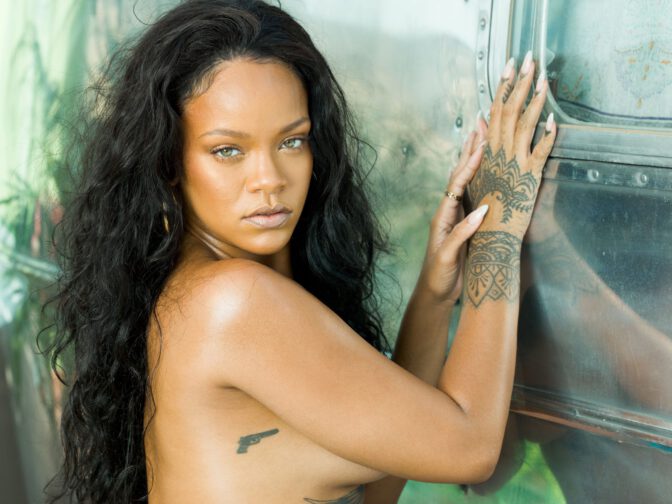 Rihanna Topless Nipslip Fenty Beauty Uncensored