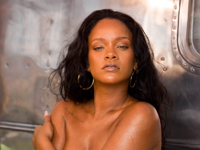 Rihanna Topless Nipslip Fenty Beauty Uncensored