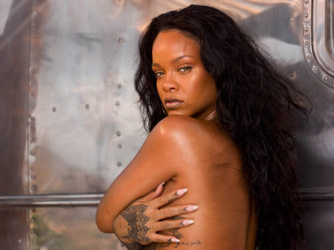 Rihanna Topless Nipslip Fenty Beauty Uncensored