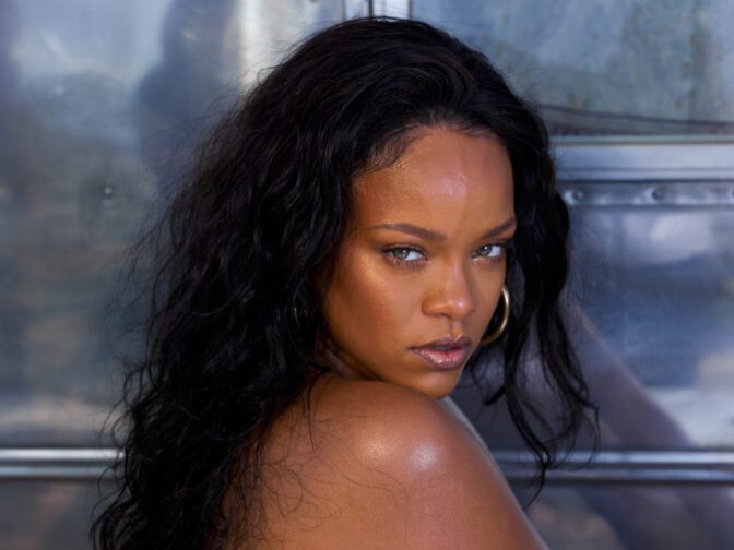 Rihanna Topless Nipslip Fenty Beauty Uncensored