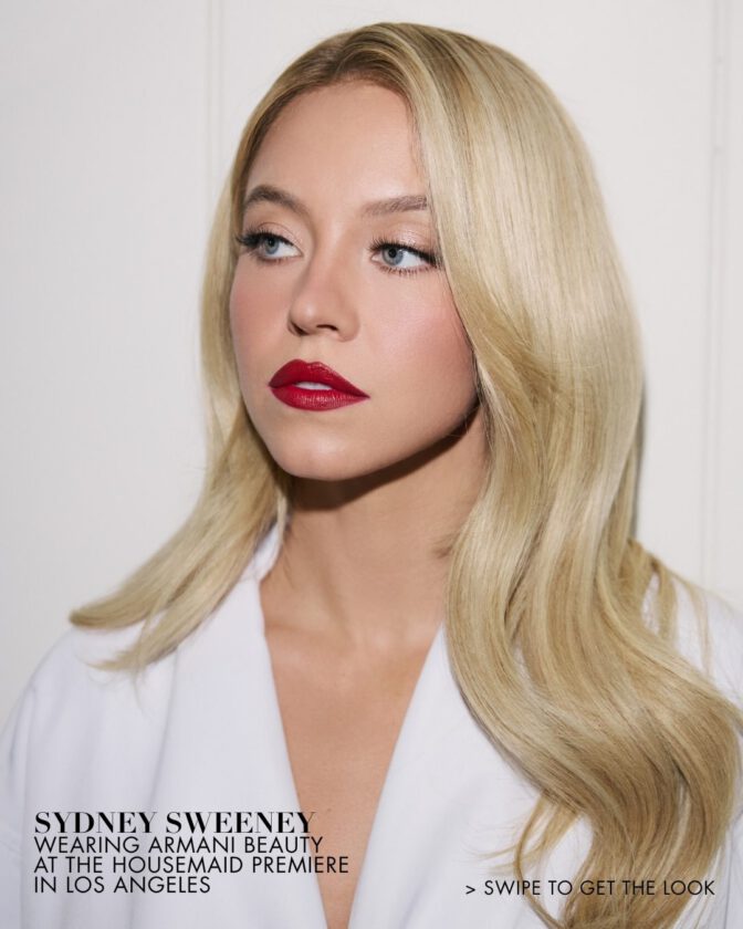 Sydney Sweeney Boobs White Dress Sarah Krick Shoot