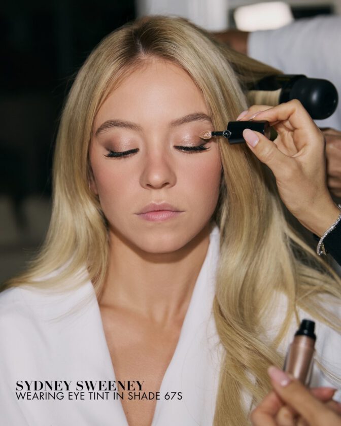 Sydney Sweeney Boobs White Dress Sarah Krick Shoot