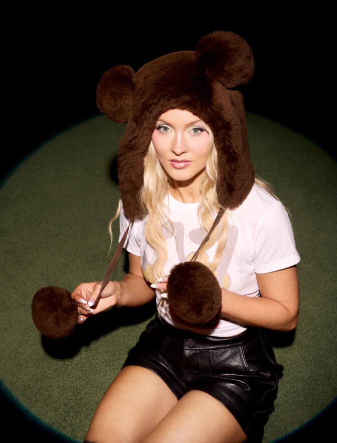 Zara Larsson Hunger Magazine Braless Sexy