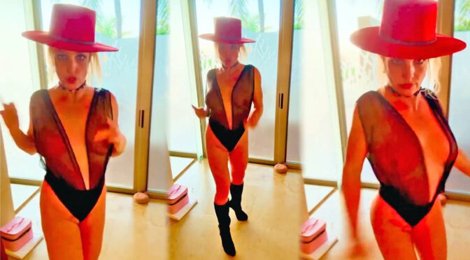 Oops! Britney Spears See-Through Wardrobe Malfunction! (NSFW)