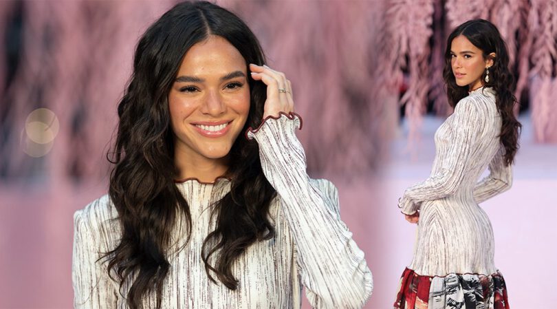 Bruna Marquezine Stunning at Chanel SS26 Paris Show