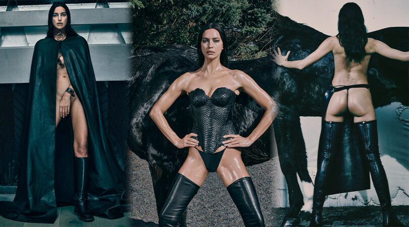 Irina Shayk Bondage & Latex: Naked V Magazine Photos