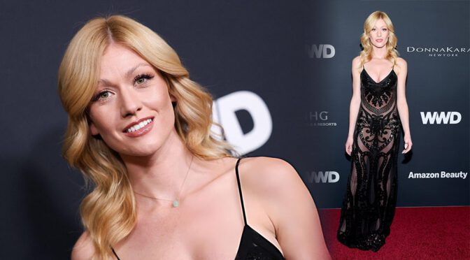 Katherine McNamara Sheer Dress: 2026 WWD Awards Panty Flash