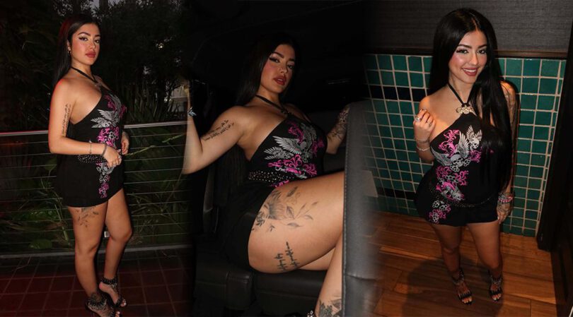Malu Trevejo Shows Off Thick Tattooed Thighs and Curves