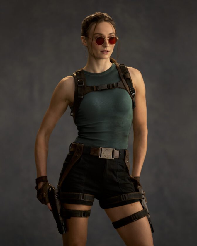 Sophie Turner As Lara Croft
