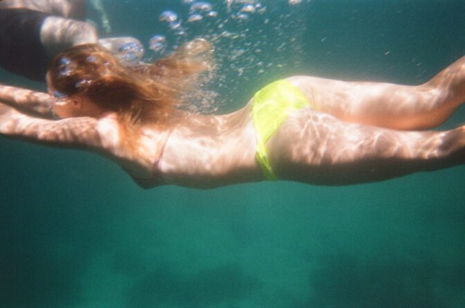 Addison Rae Sexy Lace Bra Beach Body