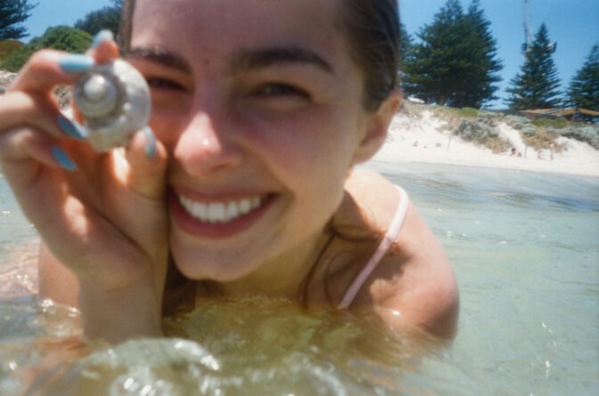 Addison Rae Sexy Lace Bra Beach Body