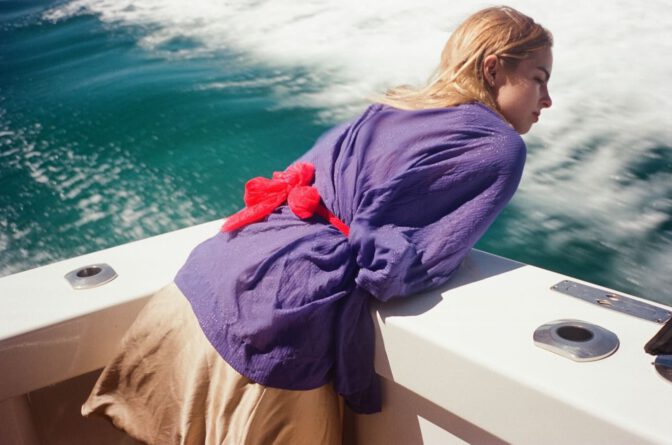 Addison Rae Sexy Lace Bra Beach Body