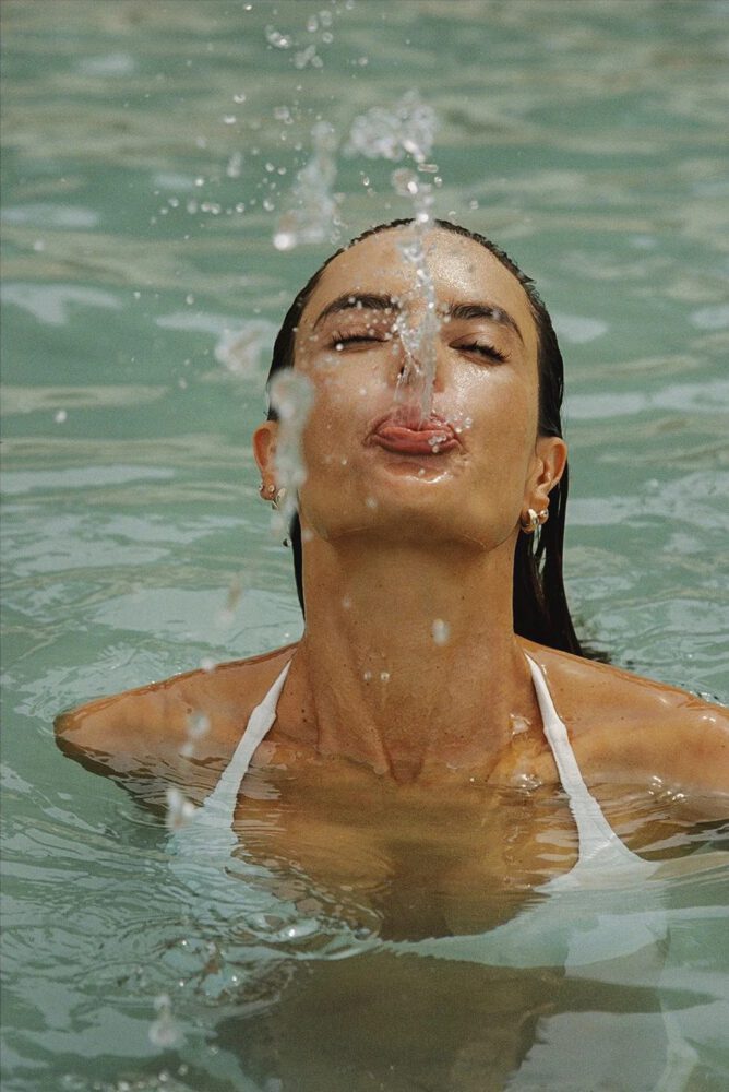 Alessandra Ambrosio Nude Wet Ass Boobs Lavarice