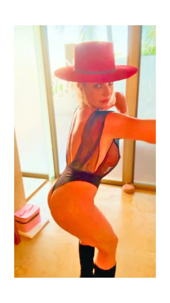 Britney Spears Uncensored See Through Nip Slip