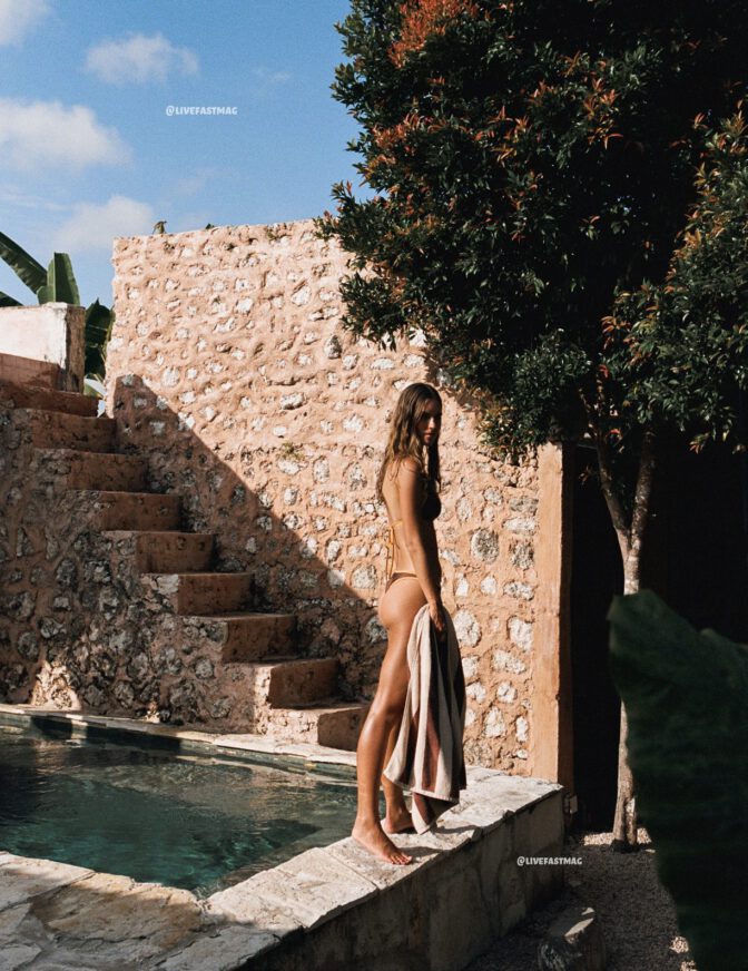 Emily Feld Livefast Magazine Bikini Shoot