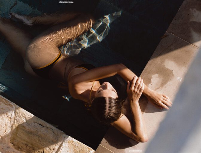 Emily Feld Livefast Magazine Bikini Shoot