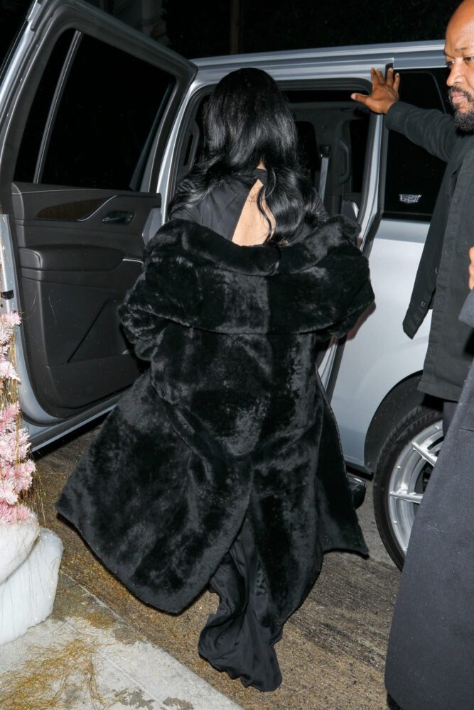 Kim Kardashian Cleavage Sheer Lingerie Look