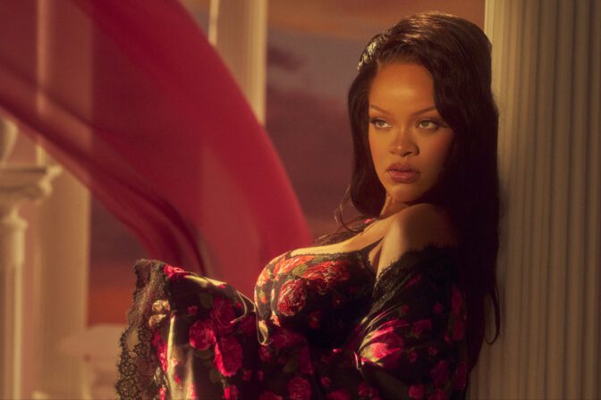 Rihanna Savage X Fenty Vday Racy Red Lace