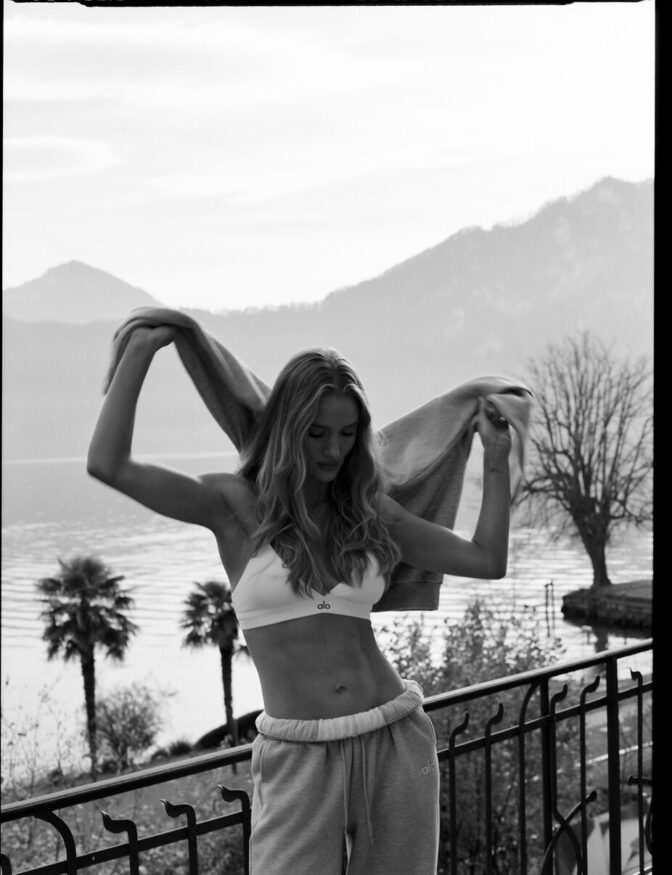 Rosie Huntington Whiteley Alo Wellness Campaign