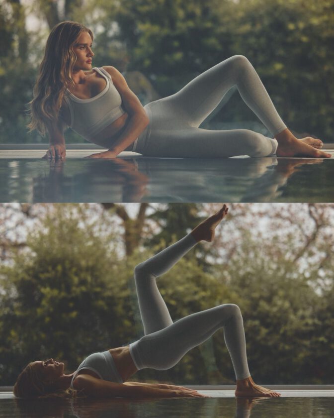 Rosie Huntington Whiteley Alo Wellness Campaign