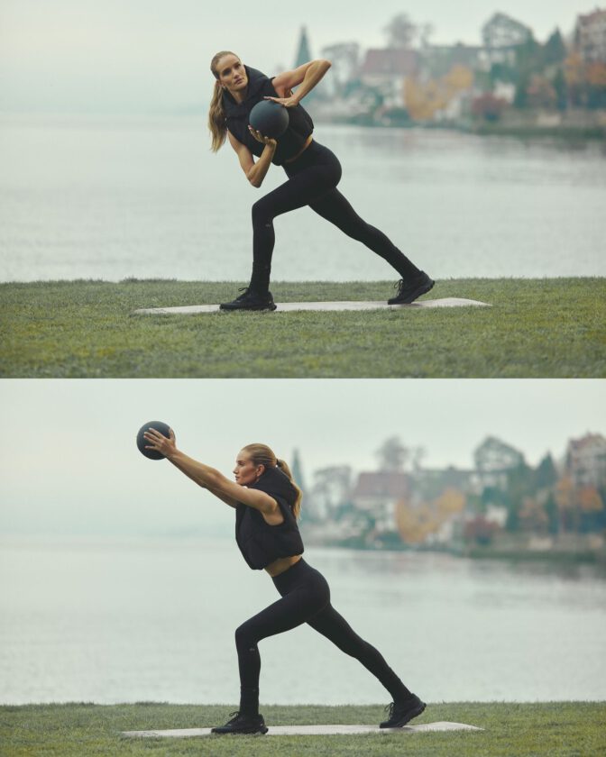 Rosie Huntington Whiteley Alo Wellness Campaign