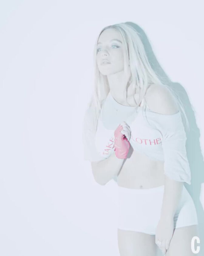 Sydney Sweeney Cosmo Syrn Lingerie Sexy