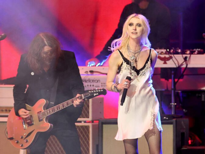 Taylor Momsen Exposed Nipples Sheer Dress Los Angeles