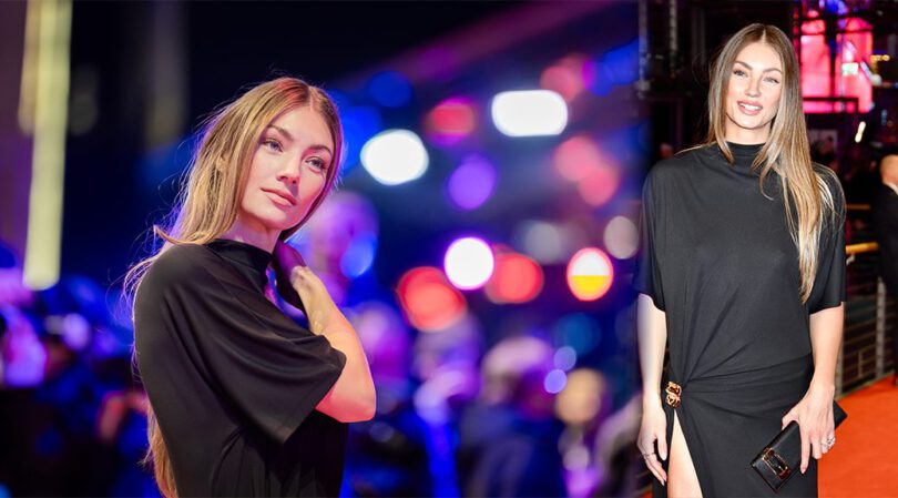 Lorena Rae’s Black Slit Bomb at Berlinale 2026 – That Thigh Flash Is Criminal