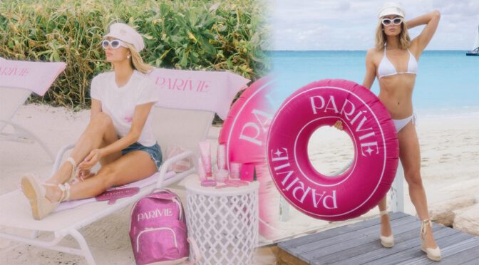 Paris Hilton Stuns in Tiny White String Bikini for Steamy Beach Birthday