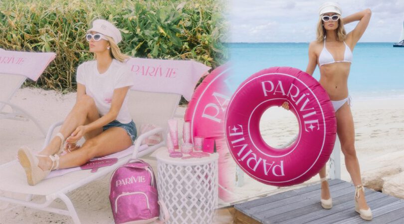 Paris Hilton Stuns in Tiny White String Bikini for Steamy Beach Birthday