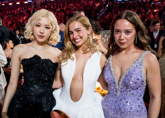 Addison Rae Ass Exposed White Dress Grammys