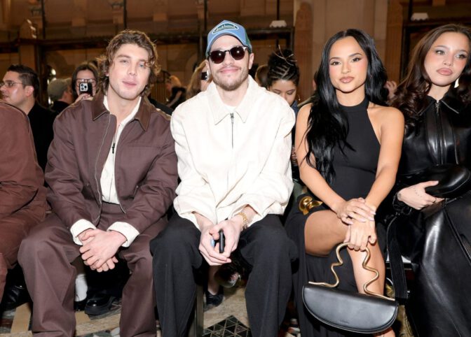 Becky G Thigh High Slit Black Dress Cult Gaia Nyfw