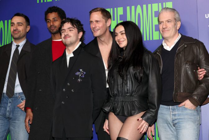 Charli Xcx Sexy Ass Curves Black Leather Outfit The Moment