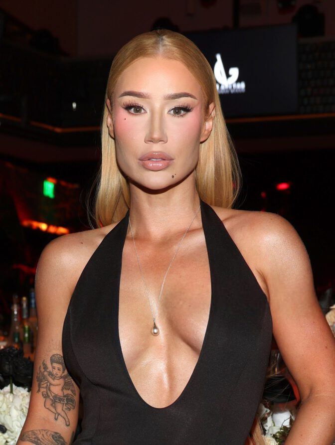 Iggy Azalea Busty Cleavage Empire Grammy Party
