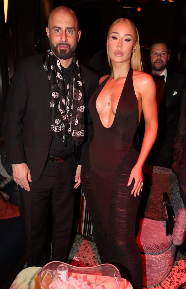 Iggy Azalea Busty Cleavage Empire Grammy Party