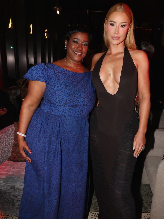 Iggy Azalea Busty Cleavage Empire Grammy Party