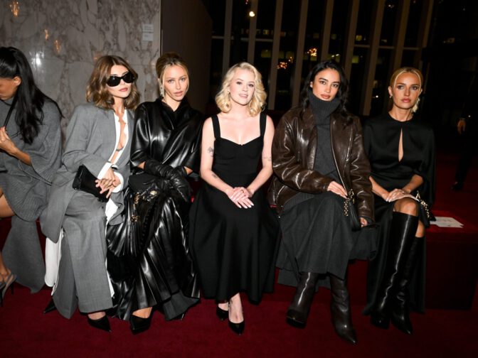 Olivia Jade Deep Cleavage Bralette Michael Kors Nyfw