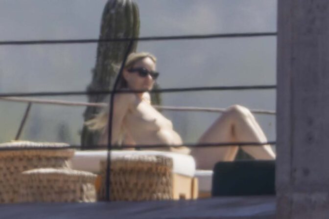 Olivia Wilde Topless Thong Bikini Mexico