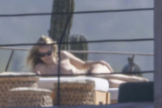 Olivia Wilde Topless Thong Bikini Mexico