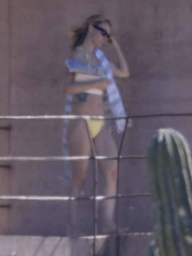 Olivia Wilde Topless Thong Bikini Mexico