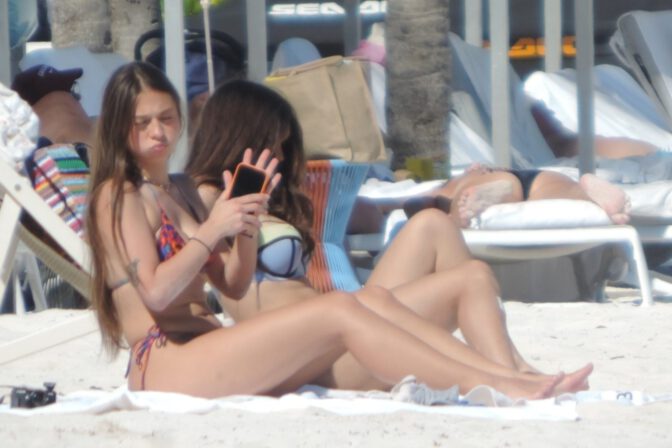 Sophie Rain Sexy Ass Tulum Beach Thong