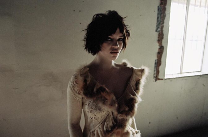 Sophie Thatcher Cleavage Plunging Dress Jason Renaud