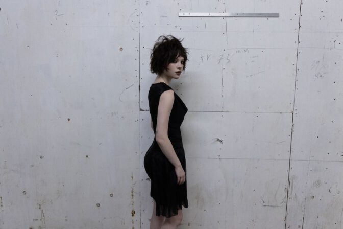 Sophie Thatcher Cleavage Plunging Dress Jason Renaud