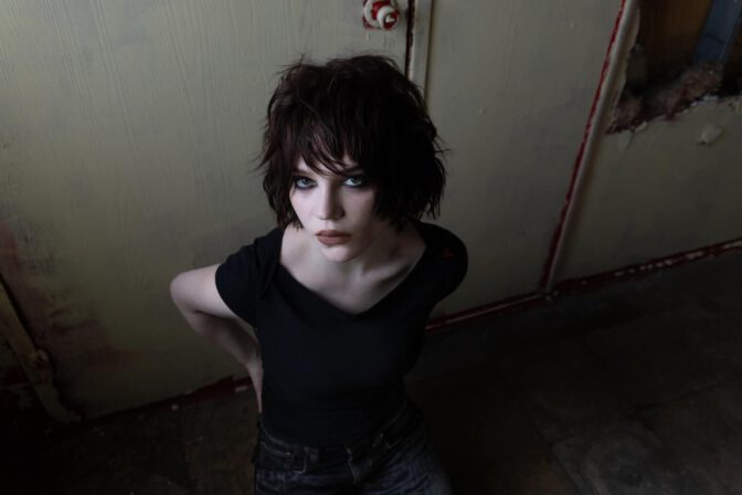 Sophie Thatcher Cleavage Plunging Dress Jason Renaud