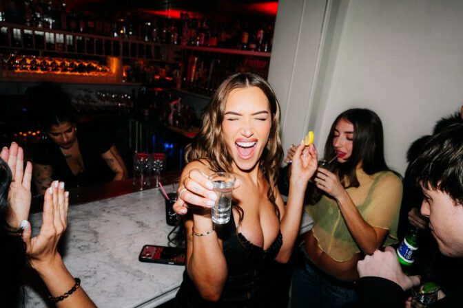 Stassie Karanikolaou Victoria Villarroel Cleavage Cutout Corset Minis Better Half Podcast Party