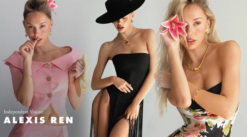 Alexis Ren Goes Total Bombshell in Provocative Wolf and Badger Shoot